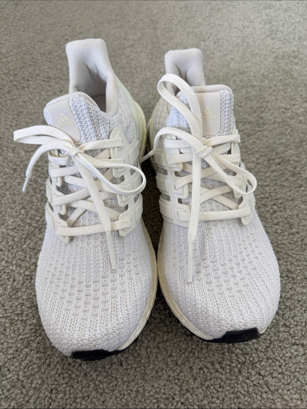 adidas White Ultraboost Sneakers - Women’s size 6 - Picture 3 of 8